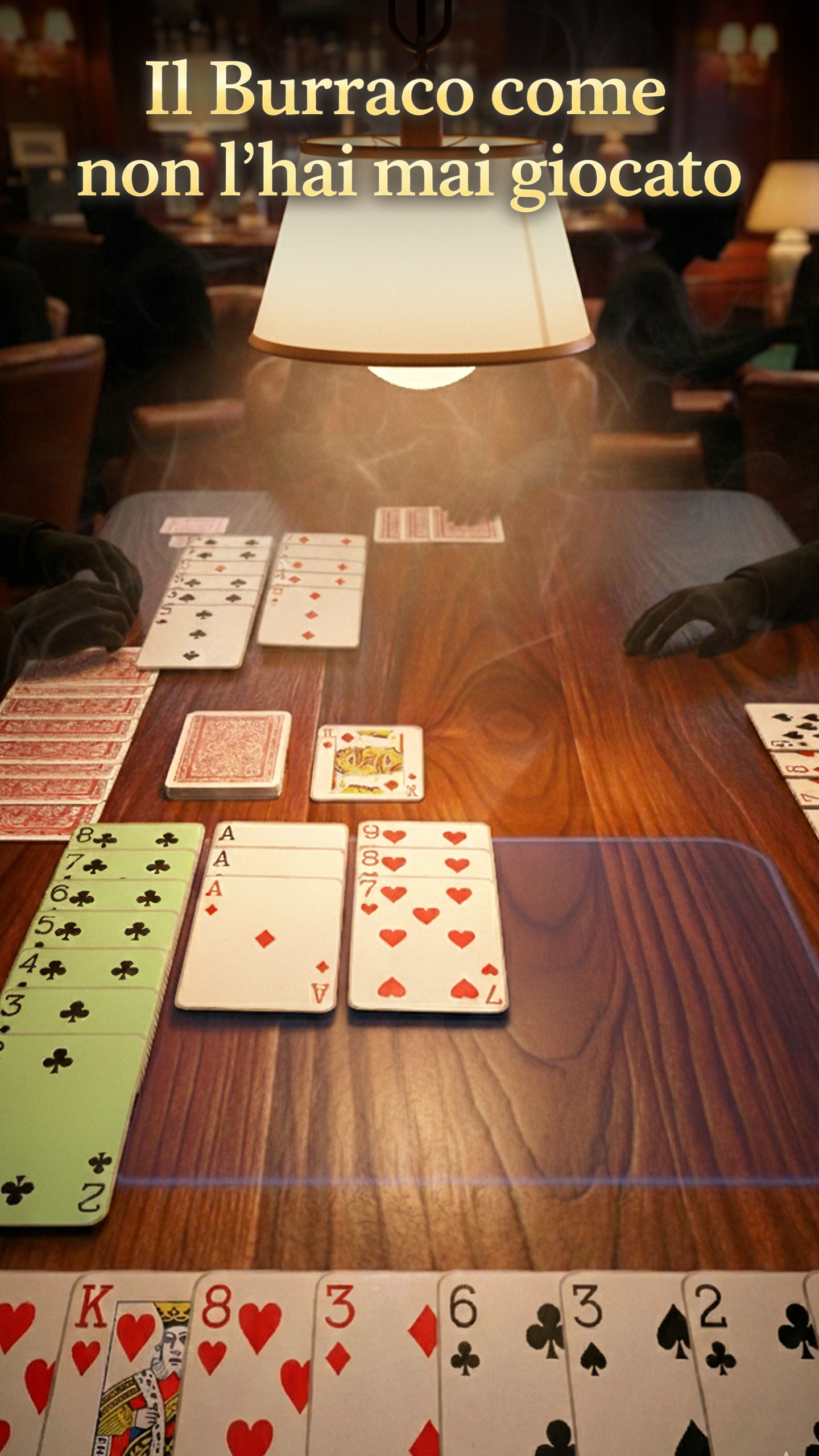 Screenshot UI Burraco 3D Master